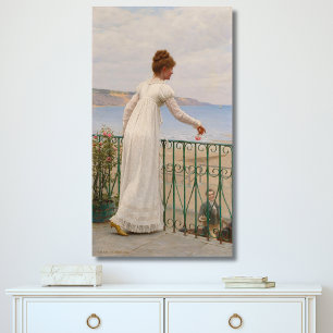 A Favour - Edmund Blair Leighton Canvas Print