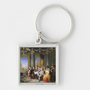 A Feast in an Interior Key Ring