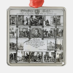 A Feast to Celebrate the Reformation Metal Tree Decoration