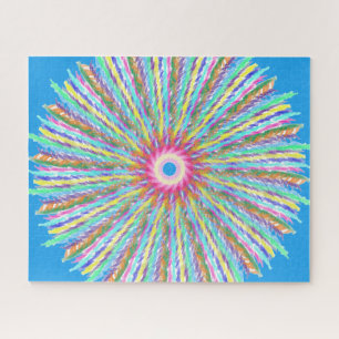 A Feathered Sun (Abstract Art) Jigsaw Puzzle