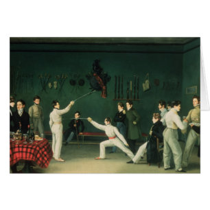 A Fencing Scene, 1827