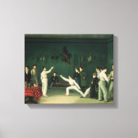 A Fencing Scene, 1827