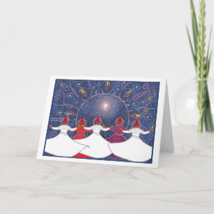 A Festive Whirl Card
