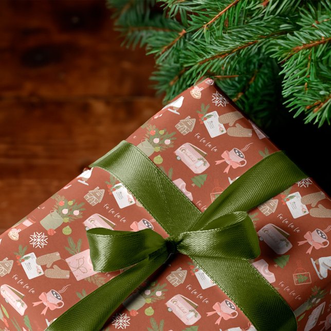 A Few of My Favorite Christmas Things Wrapping Paper Sheet (A Few of My Favorite Christmas Things Wrapping Paper Sheets)