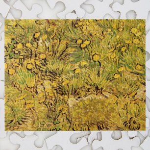 A Field of Yellow Flowers by Vincent van Gogh Jigsaw Puzzle