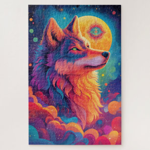 A fierce wolf puzzle 2