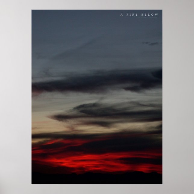 A Fire Below Poster (Front)