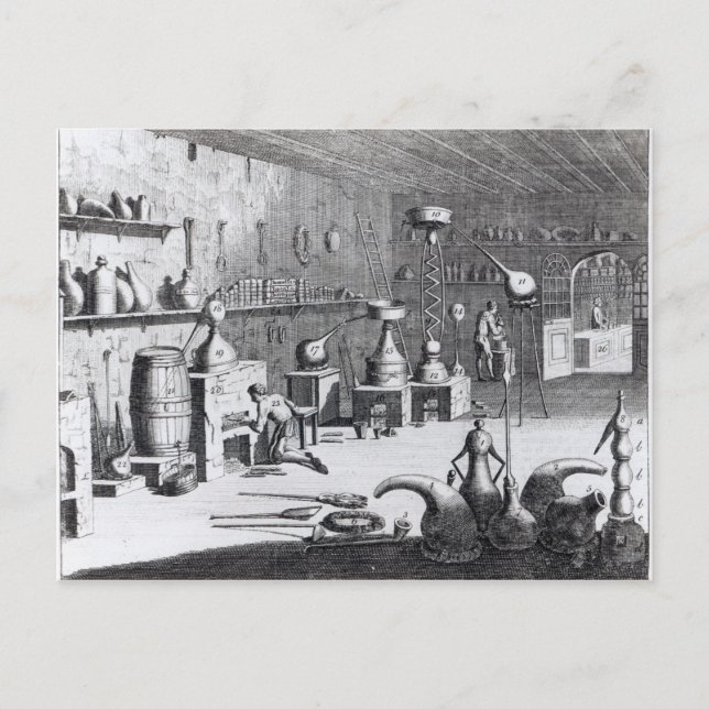 A first view of Practical Chemistry Postcard (Front)