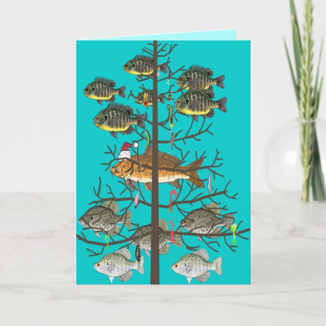 A Fish Christmas Holiday Card (Front)