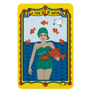 A Fish Out of Water_B_4x6 Refrigerator Magnet