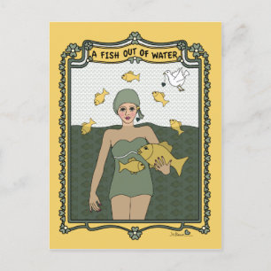 A Fish Out of Water_C_ Postcard