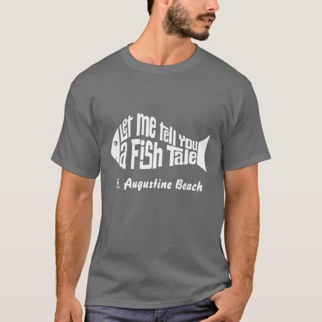 A Fish Tale Customised T-Shirt (Front)