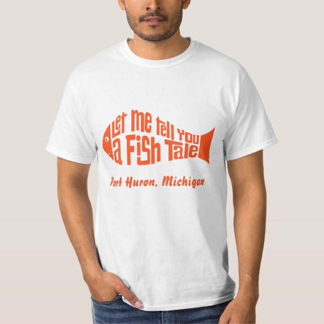 A Fish Tale Customised T-Shirt (Front)