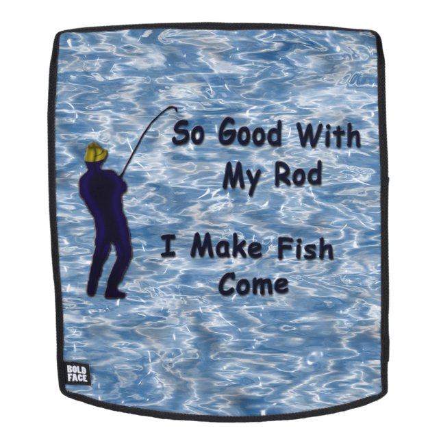 A Fisherman's Bragging Backpack (Removable Face)