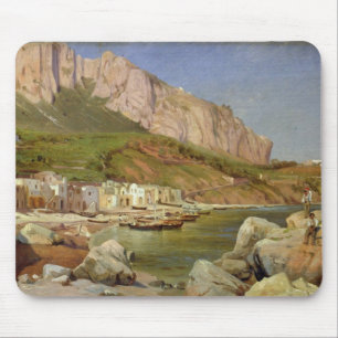 A Fishing Village at Capri Mouse Pad