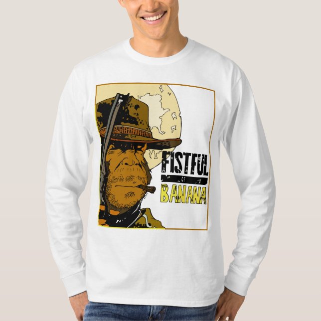A Fistful Of Bananas - Monkey Clint (colori) T-Shirt (Front)