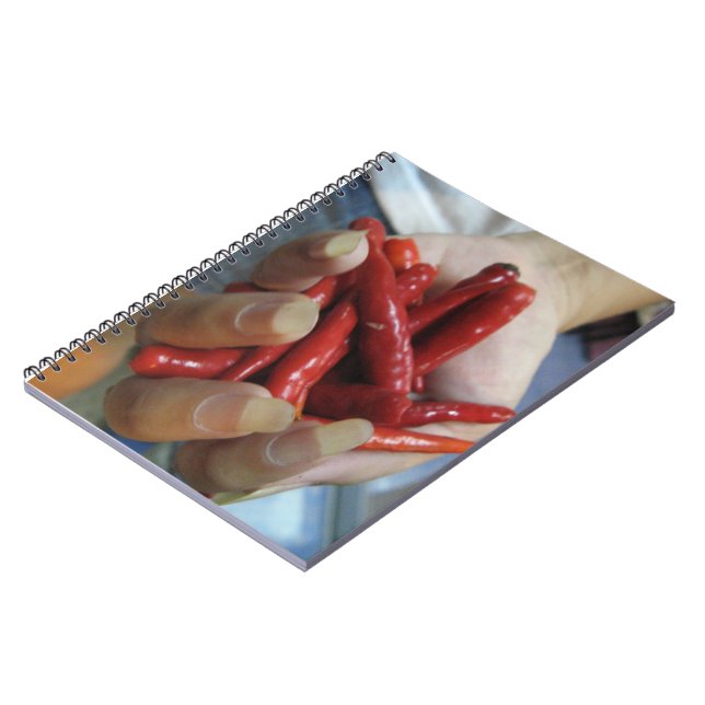 A Fistful of Chilli's Spiral Notebook (Left Side)