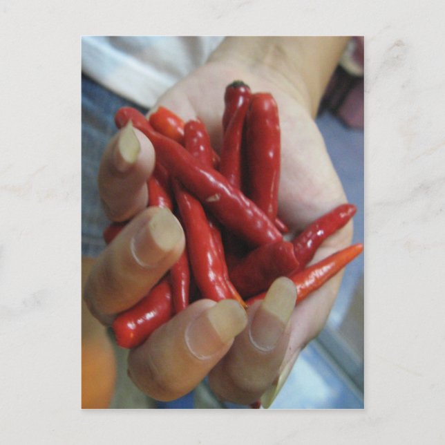 A Fistful of Chilli's ... Thai Street Food Postcard (Front)