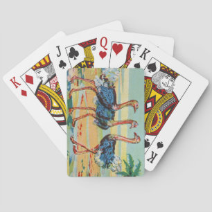 A Flamboyance of Flamingos Playing Cards