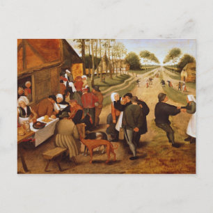 A Flemish Kermesse Postcard