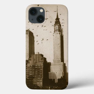 A flock of birds flying iPhone 13 case