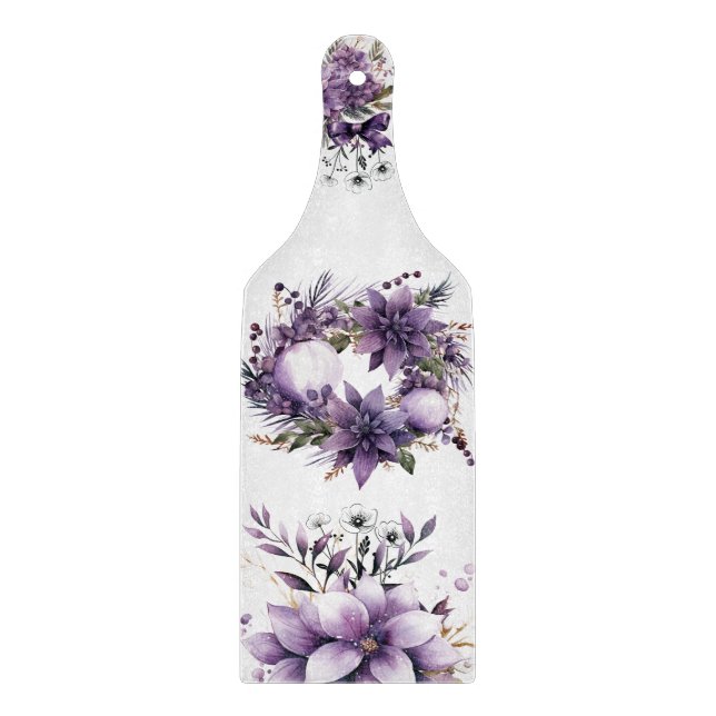 A Floral Feast Cutting Board (Front)