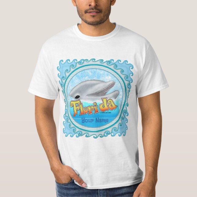 A Florida Dolphin T-Shirt (Front)