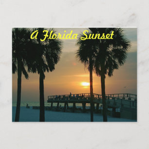 A Florida Sunset Postcard