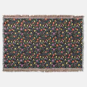 A Flower Blossoms For Its Own Joy Throw Blanket