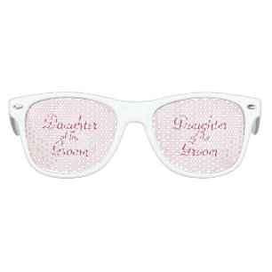 A Flower For My Love DAUGHTER OF THE GROOM Kids Sunglasses