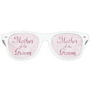 A Flower For My Love MOTHER OF THE GROOM Retro Sunglasses