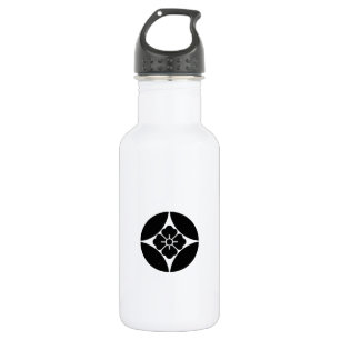 a flower horn 532 ml water bottle