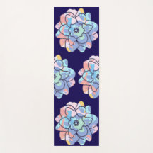 A flower made of paint stains