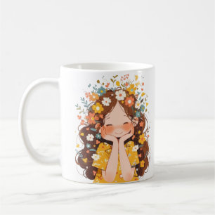 a Flower of Joy Coffee Mug