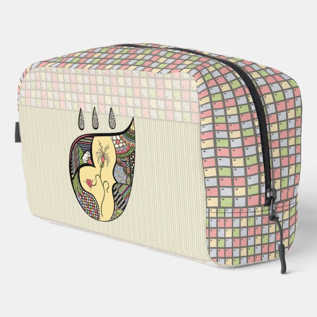 A Flower Within Dopp Kit (Right Corner)