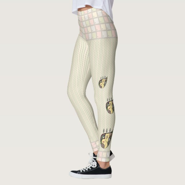 A Flower Within Leggings (Left)
