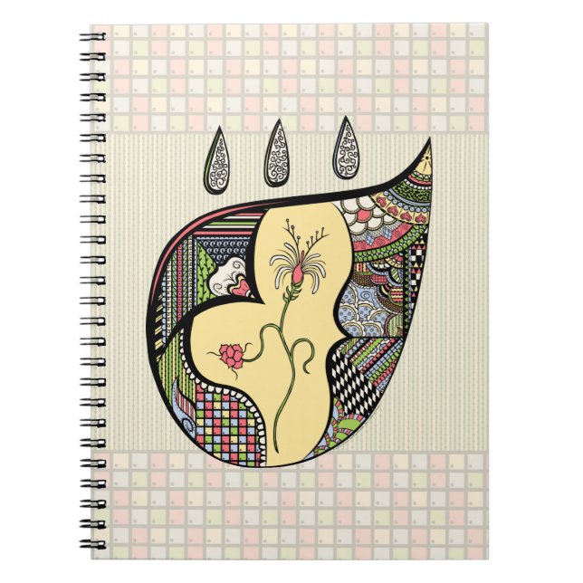 A Flower Within Notebook (Front)
