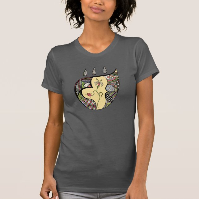 A Flower Within Women's Shirt (Front)