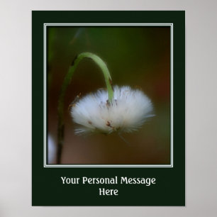 A Fluffy Flower Create Your Own Personalised Poster
