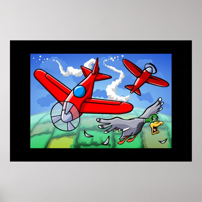 A Flying Adventure Poster (Front)