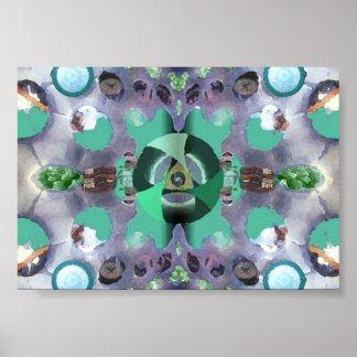 A Fly's Eye During Visions Poster