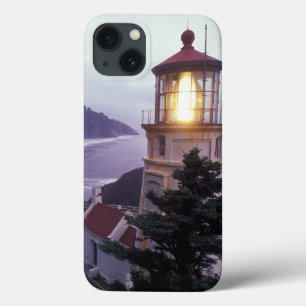 A foggy day on the Oregon coast at the Heceta iPhone 13 Case