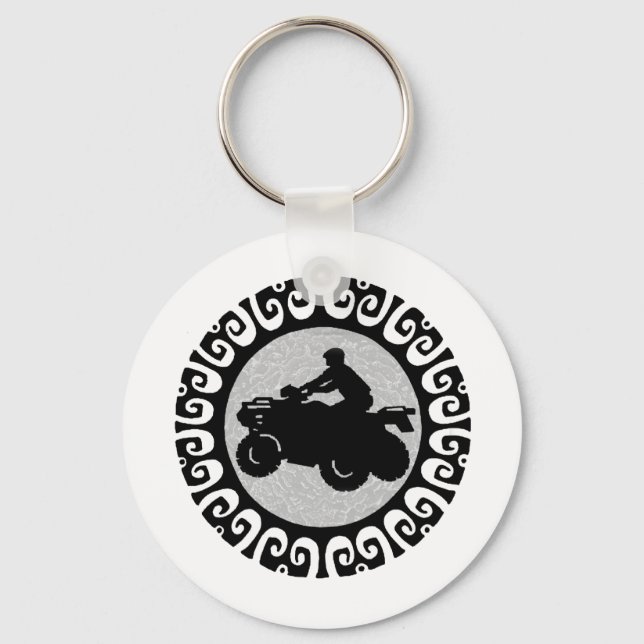 A FOGGY MORNING KEY RING (Front)