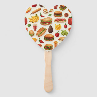 a food-shaped fan