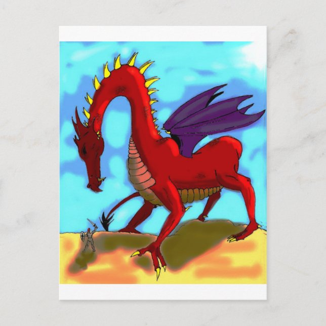 A Foolish Knight Postcard (Front)