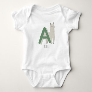 A for Alpaca Baby Bodysuit