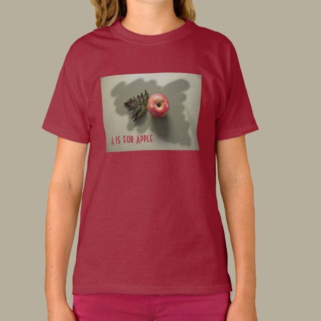 A for Apple photographic T-Shirt (Creator Uploaded)