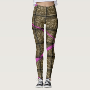 A for Awesome Yoga Pants Stretch Pants Leggings