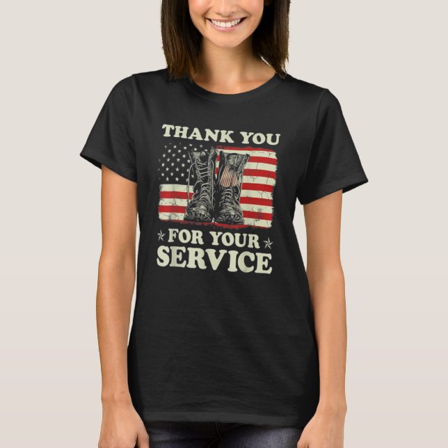A  For Veteran Day T-Shirt (Front)