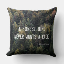 A Forest Bird Never Wants A Cage Design